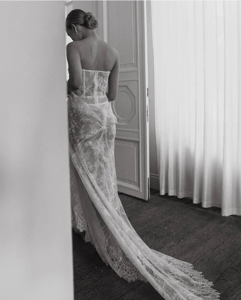 AMALIA Lace Slip Dress