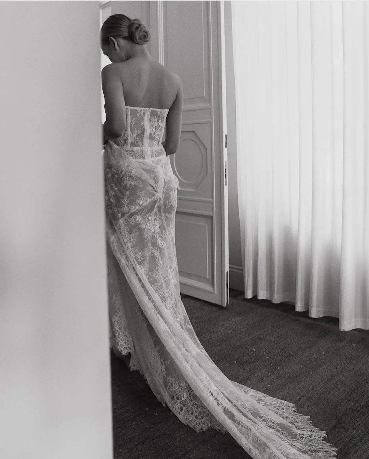 AMALIA Lace Slip Dress