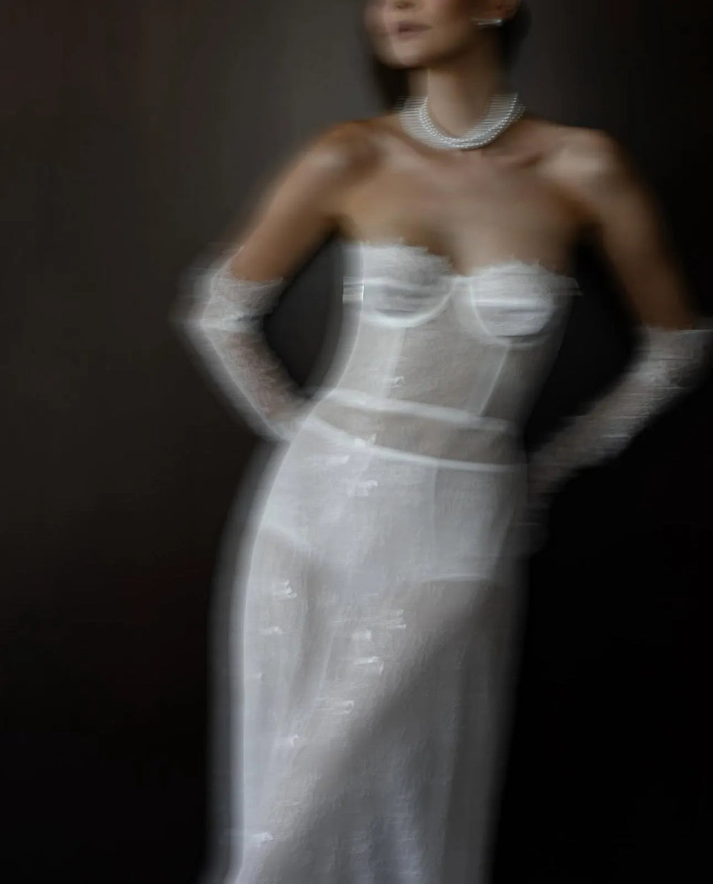 AMALIA Lace Slip Dress