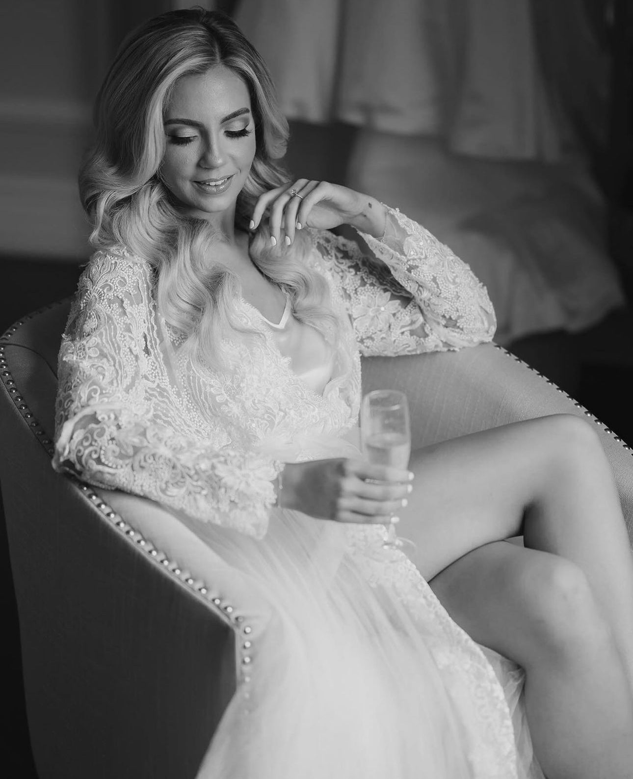 STEFANIA Exclusive  Luxury Bridal Robe