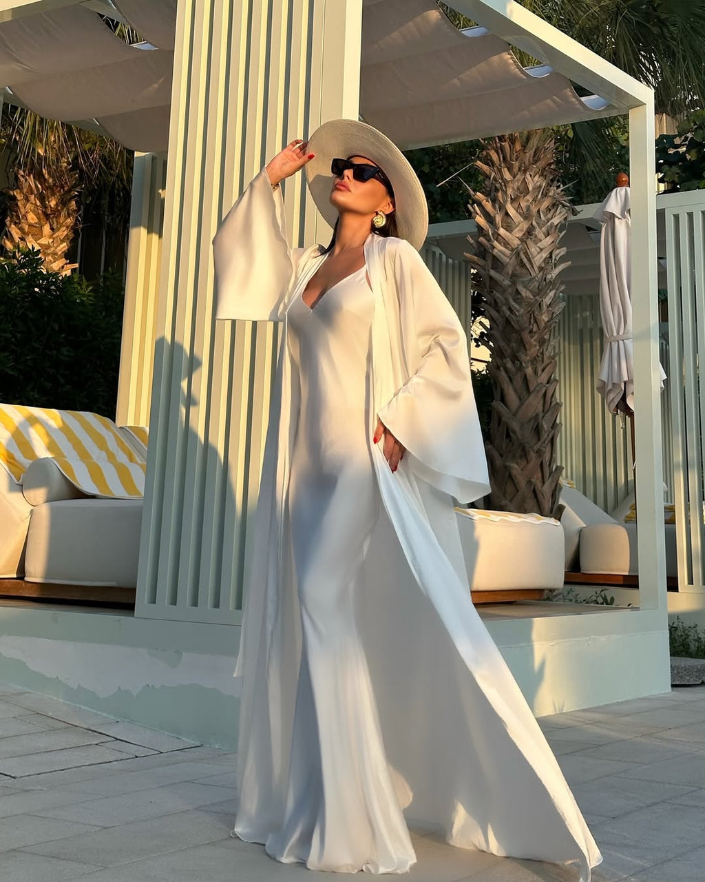 MINNA Silk Bridal Robe Set