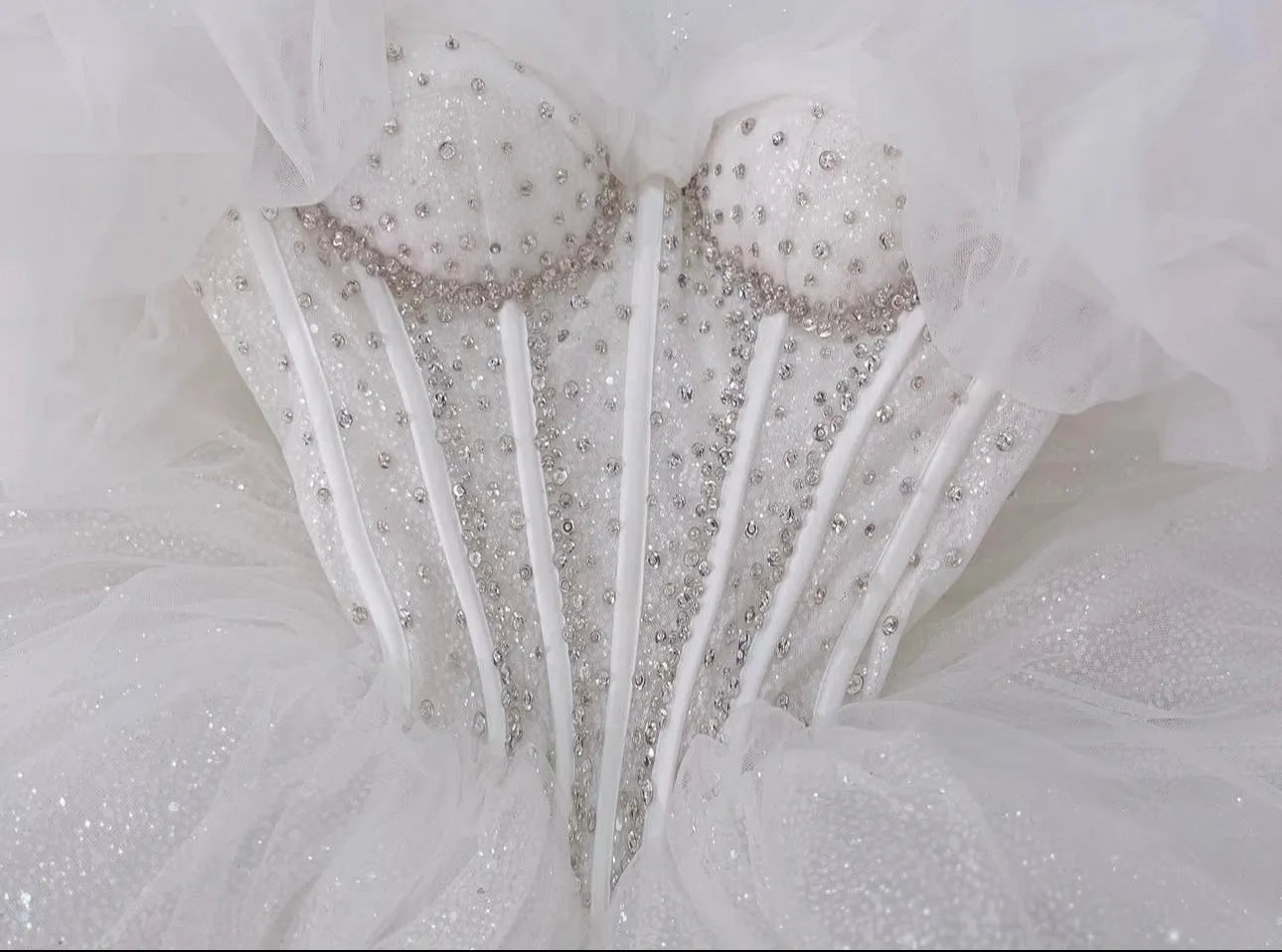 AGNESS Corset with Rhinestons