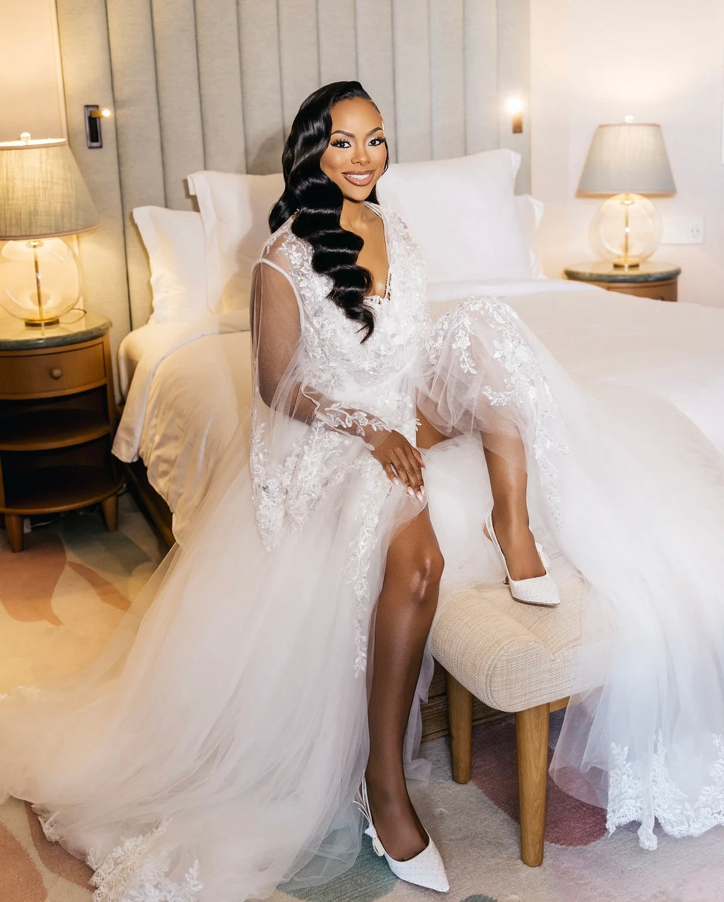 SHANA Luxury Bridal Robe