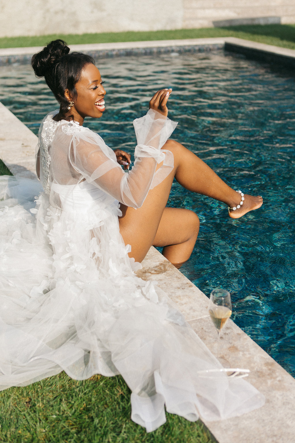 ADELINA Luxury Bridal Robe