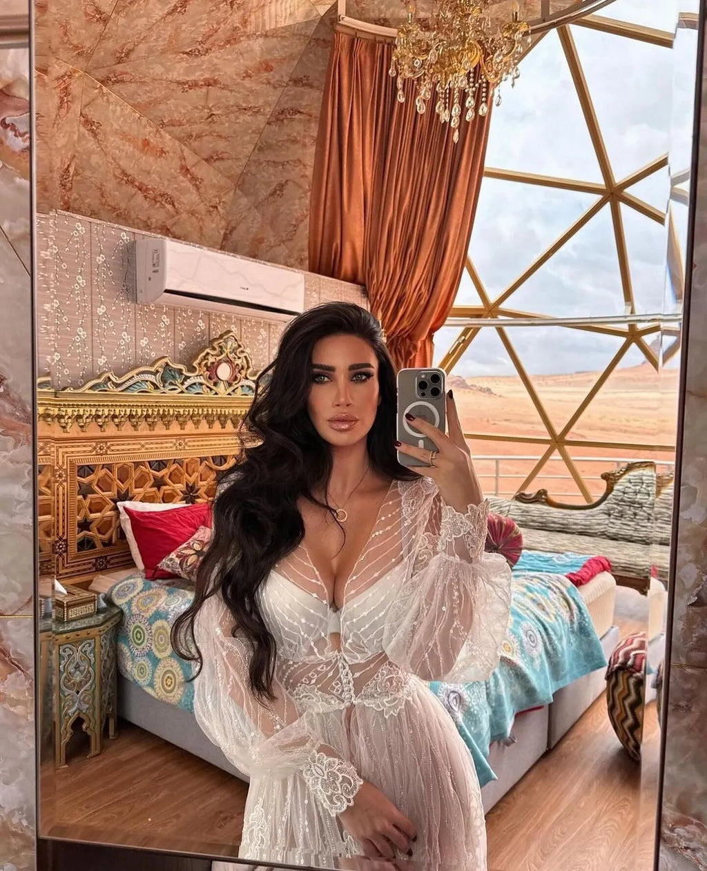 ELSIE AMARA bridal robe