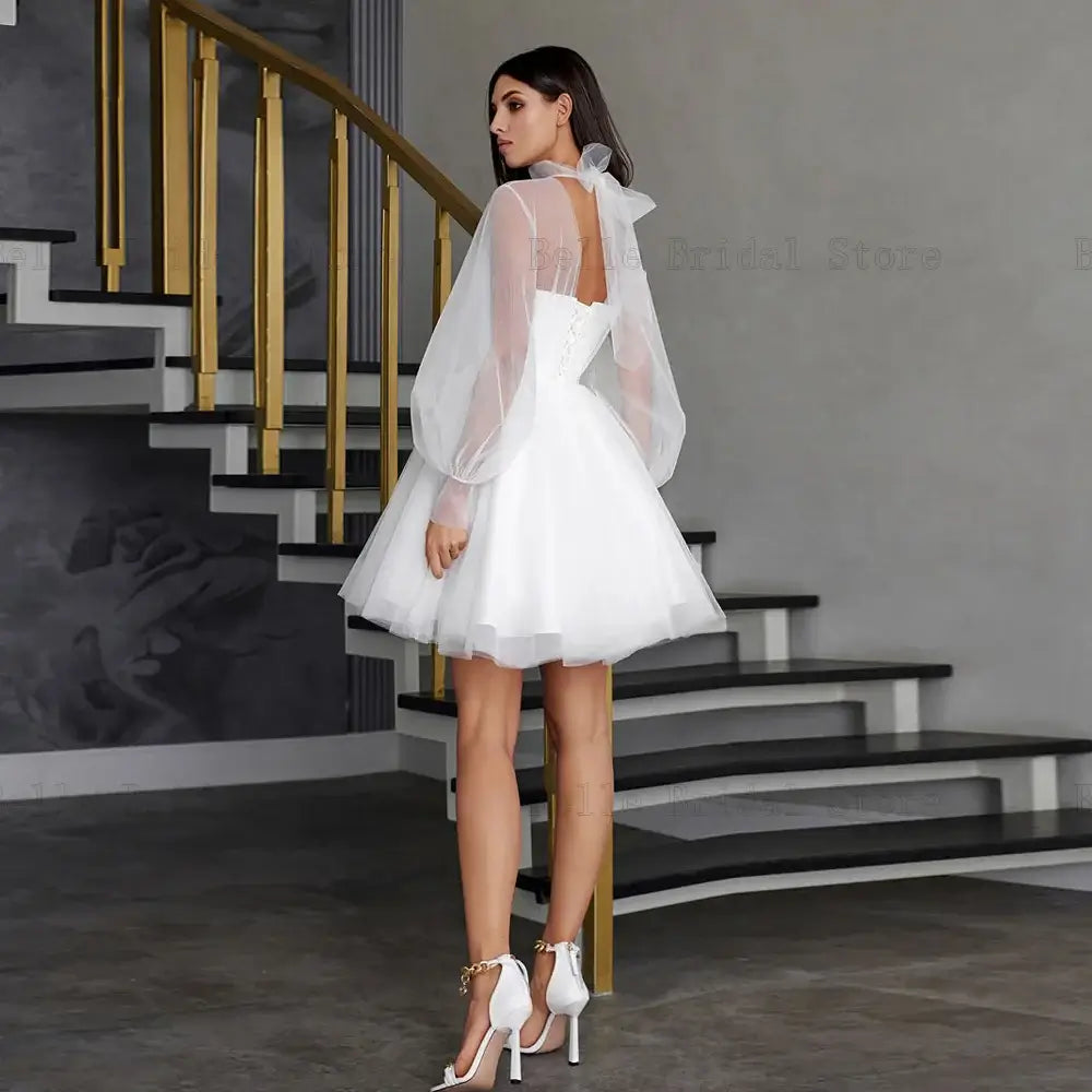 ROSALIA White Elegant Bridal Dress