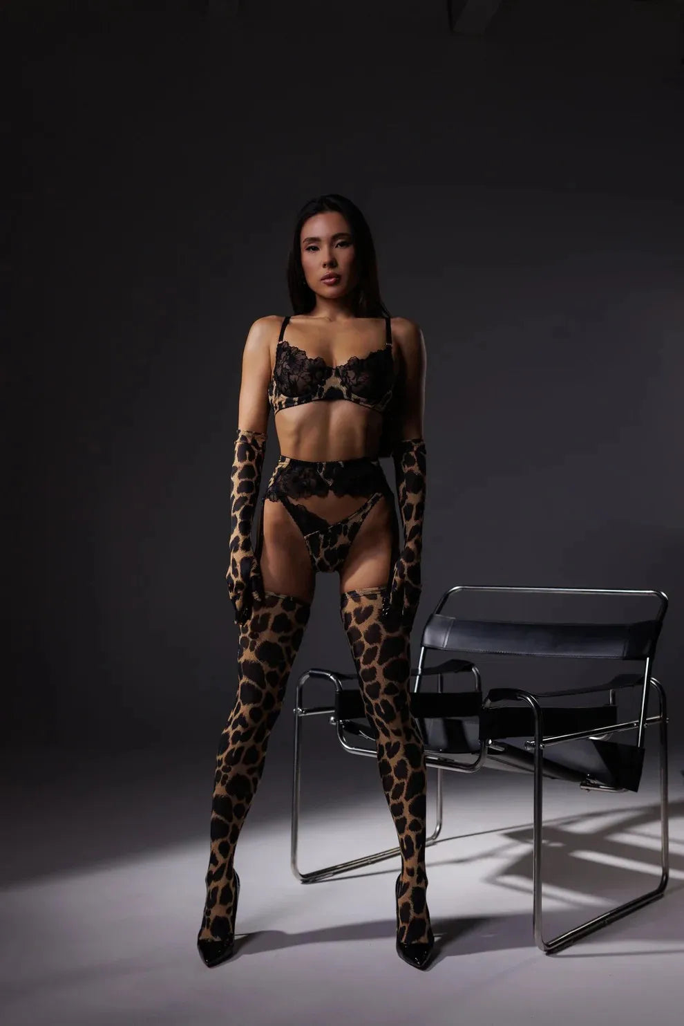 MARIANNA Tiger Lingerie Set
