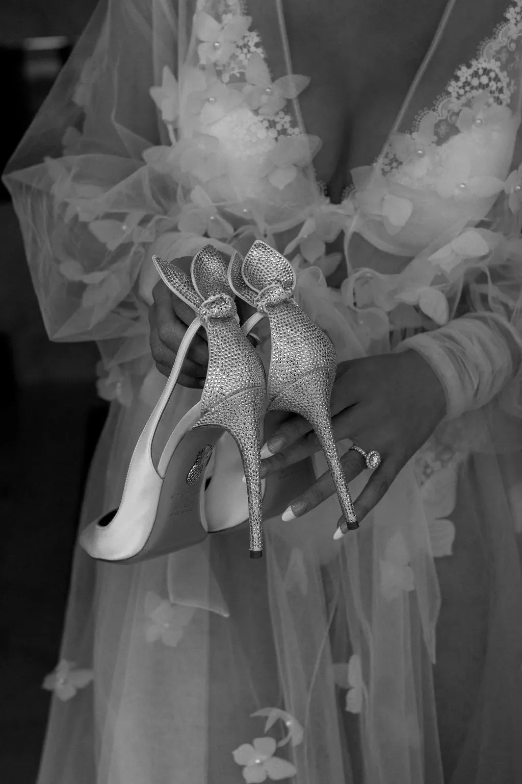 Adel Tulle Bridal Robe for Luxury Wedding Moments