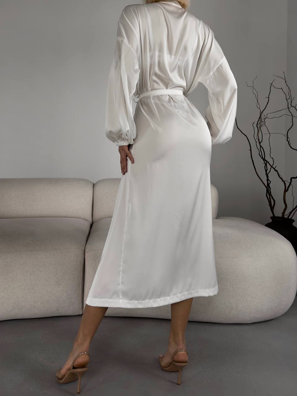 SALMA Silk Robe