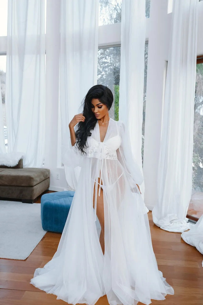 AMINA Luxury Bridal Robe